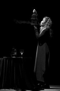 Ana Roncero, en una actuación anterior (foto cedida por la actriz).