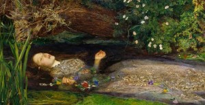 John E. Millais: Ofelia muerta