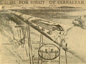 Proyecto para el túnel del Estrecho de Gibraltar (F. Gallego)
