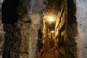 Catacumbas de San Calixto. Galerías.