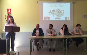 Amanda Sastre González, ganadora del V Premio de Traducción FONS SALVTIS, lee su traducción.